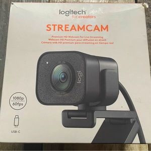 Logitech 960-001286 Streamcam Full HD Webcam Streaming Device Graphite